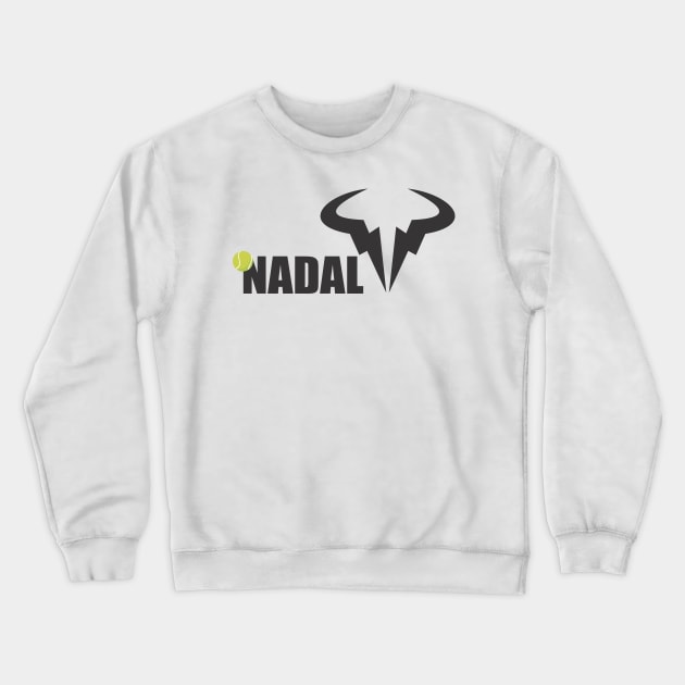 Rafael Nadal Crewneck Sweatshirt by arashbeathew